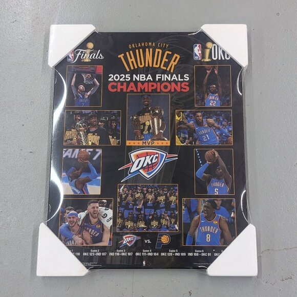Other - Oklahoma City Thunder NBA Championship Plaque (16x20") *NEW*